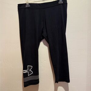 Under Armour Black and White Leggings